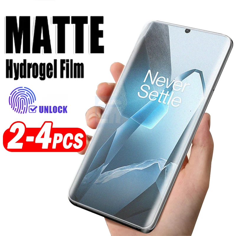 2-4pcs Full Curved Matte Hydrogel Film for Oneplus 13 12 11 10 9 12R 11R Ace 3 2 Pro Screen Protector Easy-Installation Film
2-4pcs Full Curved Matte Hydrogel Film for Oneplus 13 12 11 10 9 12R 11R Ace 3 2 Pro Screen Protector Easy-Installation Film