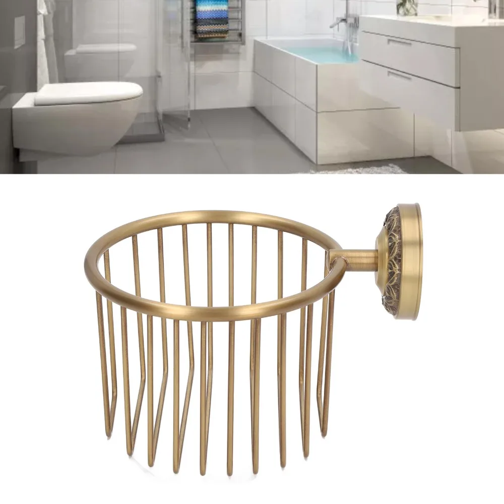 Copper Toilet Roll Holder Brass Durable Paper Towel Rack Rustic Style Wall Mounted Tissue Holder Bathroom Organization
Copper Toilet Roll Holder Brass Durable Paper Towel Rack Rustic Style Wall Mounted Tissue Holder Bathroom Organization
