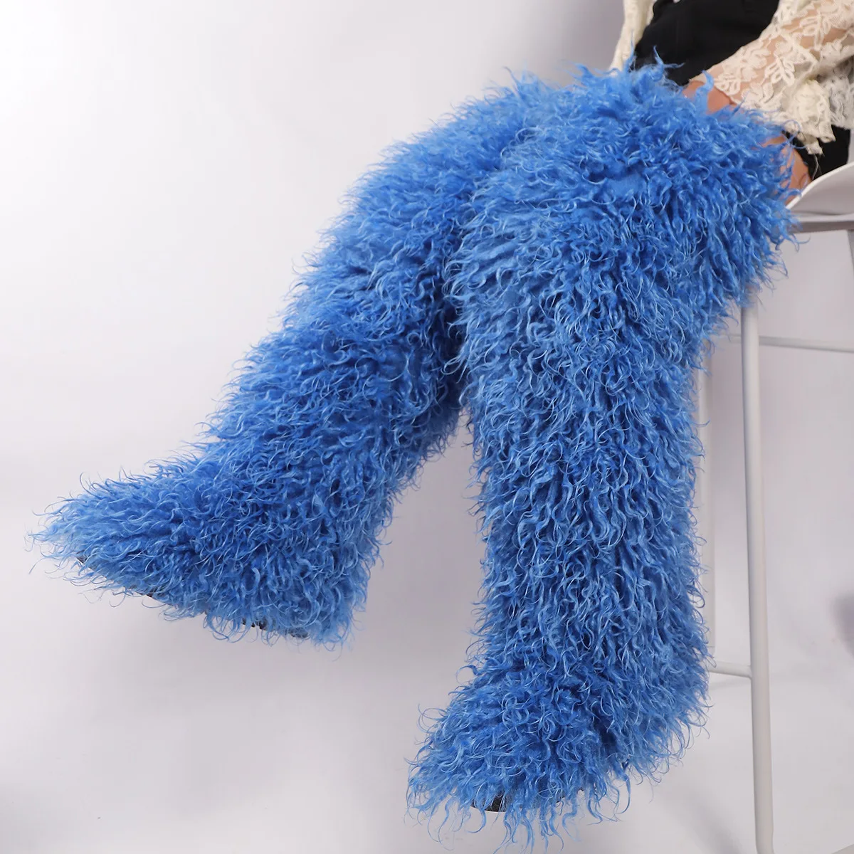 Jinxixi Mongolian Thigh High Boots for Women Brown Black Grey Over The Knee Winter Fashion Snow Furry Plush Long Faux Fur Boots
Jinxixi Mongolian Thigh High Boots for Women Brown Black Grey Over The Knee Winter Fashion Snow Furry Plush Long Faux Fur Boots