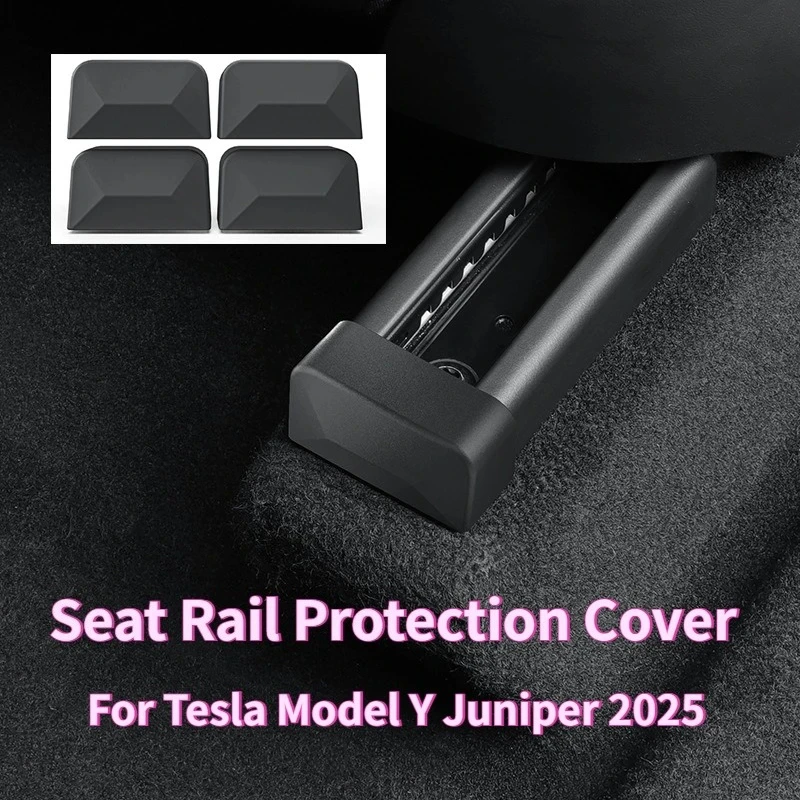 For Tesla Model 3/Y/YL Juniper Rear Seat Slide Rail Plug Protection Anti-collision Anti Kick Protection Cover Car Accessories
For Tesla Model 3/Y/YL Juniper Rear Seat Slide Rail Plug Protection Anti-collision Anti Kick Protection Cover Car Accessories