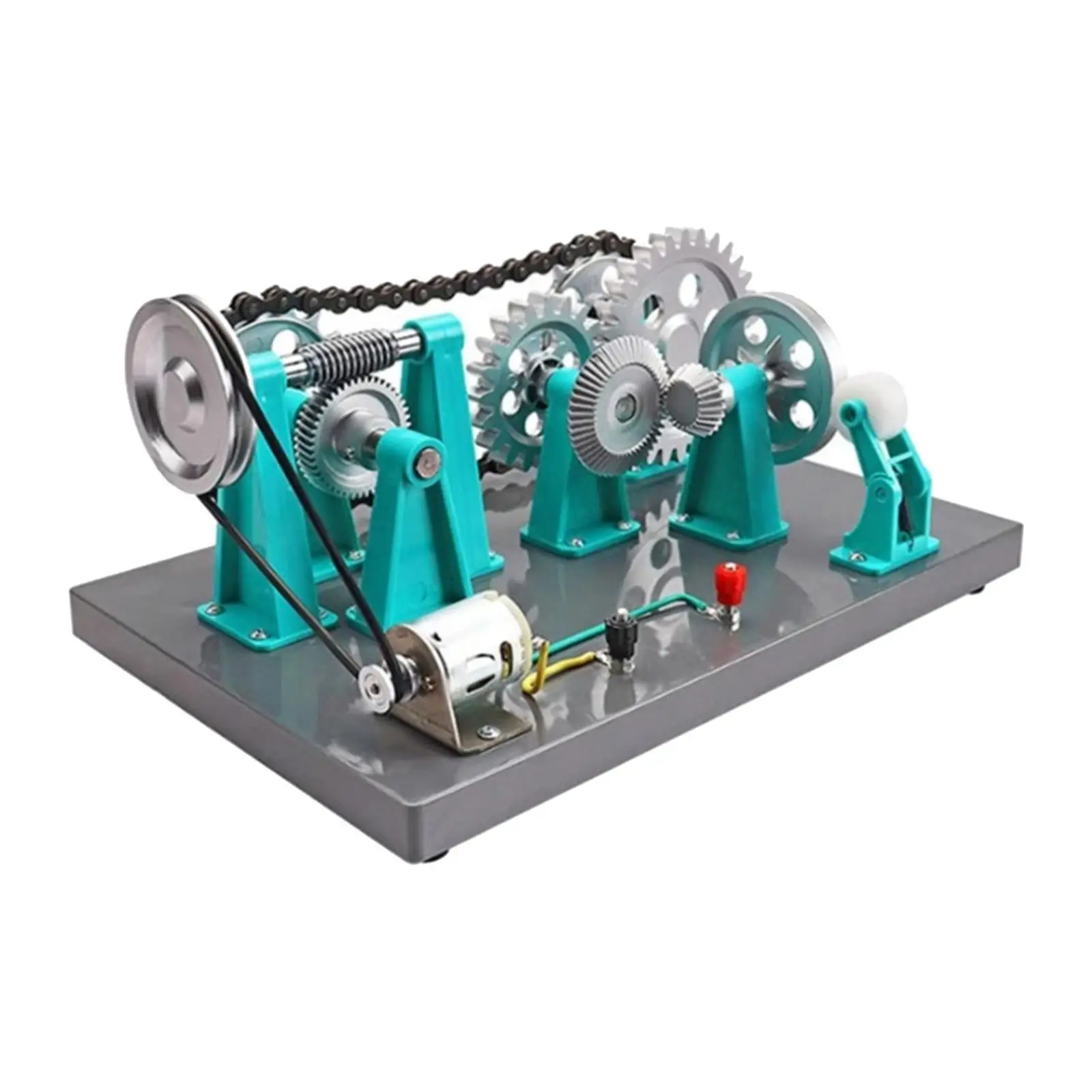 Mechanical Gear Transmission Model,Science Sturdy Creative Teaching Equipment Physics Instrument for Classroom School Study
Mechanical Gear Transmission Model,Science Sturdy Creative Teaching Equipment Physics Instrument for Classroom School Study