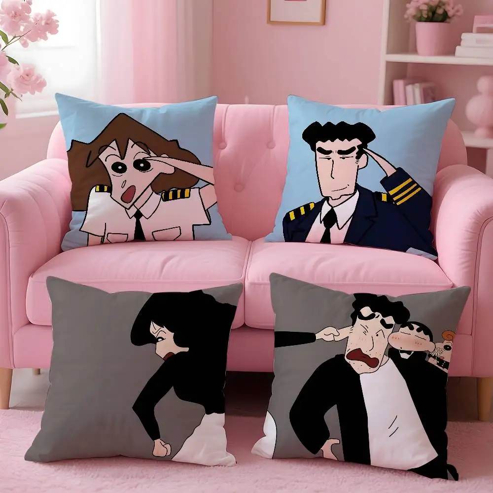 MINISO Crayon S-Shin-chanS Pillow Case Skin-Friendly And Comfortable Fabric Pillowcase Lnvisible Lilky Zipper 
MINISO Crayon S-Shin-chanS Pillow Case Skin-Friendly And Comfortable Fabric Pillowcase Lnvisible Lilky Zipper