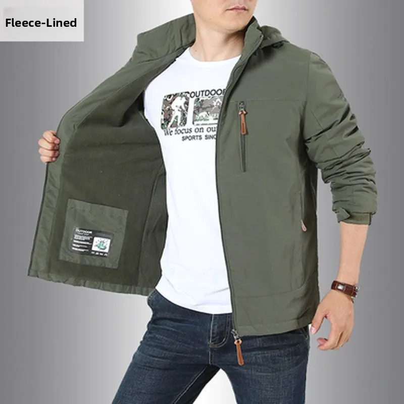 Новая мужская повседневная ветрозащитная нейлоновая куртка 202 для мужчин среднего возраста, осенне-зимняя, городская, стильная, на молнии...
Новая мужская повседневная ветрозащитная нейлоновая куртка 202 для мужчин среднего возраста, осенне-зимняя, городская, стильная, на молнии...