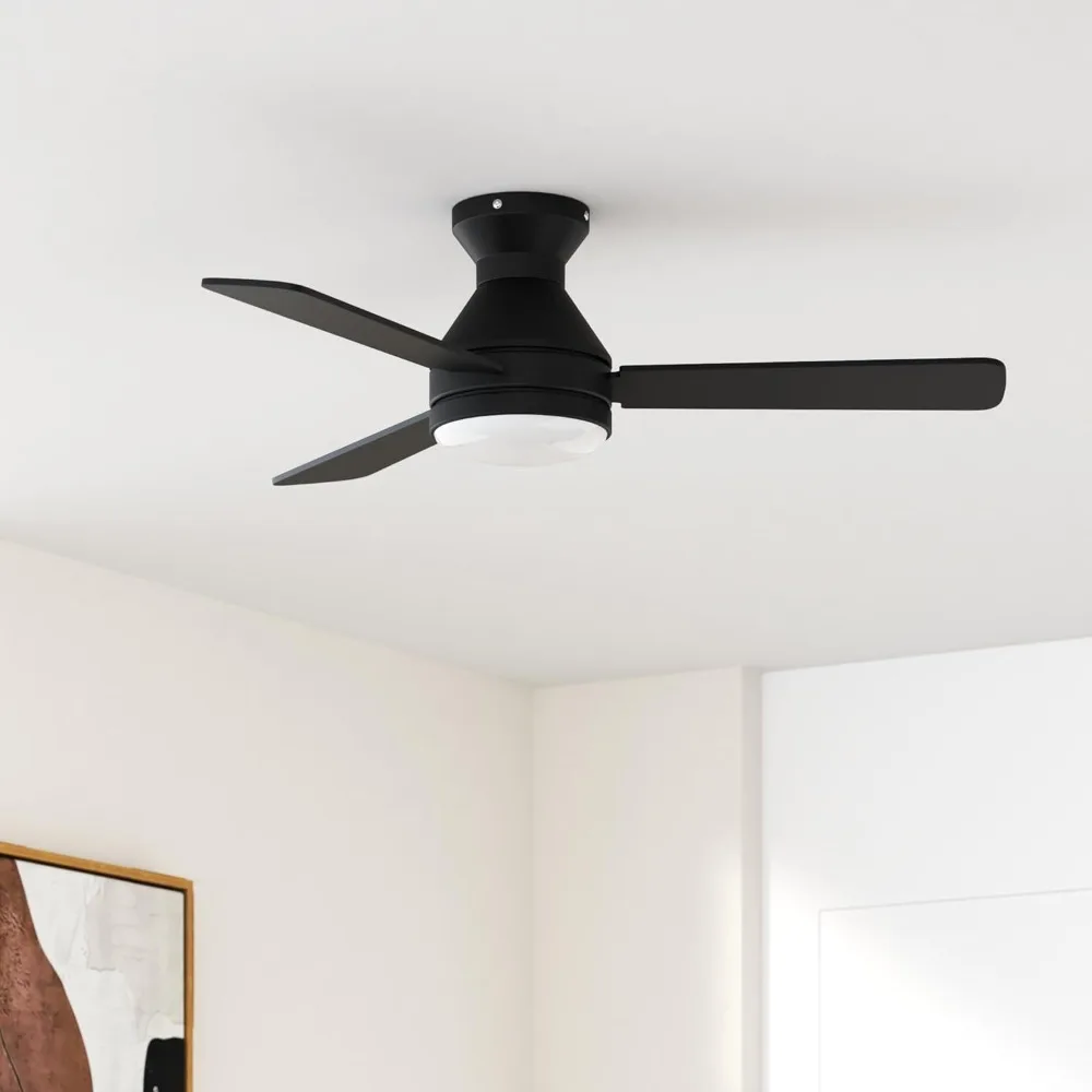 Ceiling Fans with Lights, 42 inch Low Profile Ceiling Fan with Light and Remote Control, Flush Mount, Reversible, 3CCT, Dimmable 
Ceiling Fans with Lights, 42 inch Low Profile Ceiling Fan with Light and Remote Control, Flush Mount, Reversible, 3CCT, Dimmable