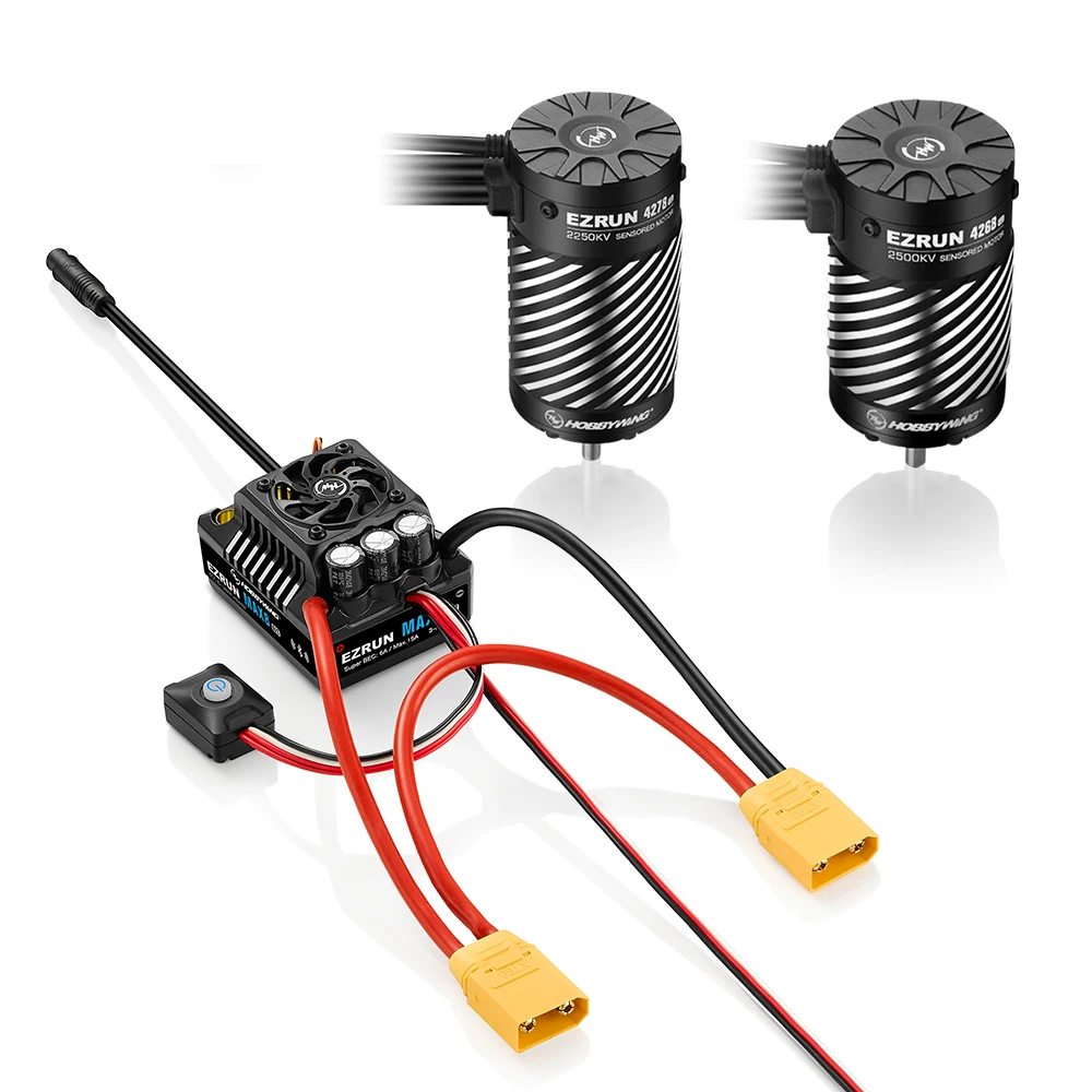 HOBBYWING EZRUN MAX8 G2S 160A ESC 4268 2500KV 4278 2500KV G2R Motor Brushless Senored For 1/8 RC Car Buggy Monster Truck
HOBBYWING EZRUN MAX8 G2S 160A ESC 4268 2500KV 4278 2500KV G2R Motor Brushless Senored For 1/8 RC Car Buggy Monster Truck
