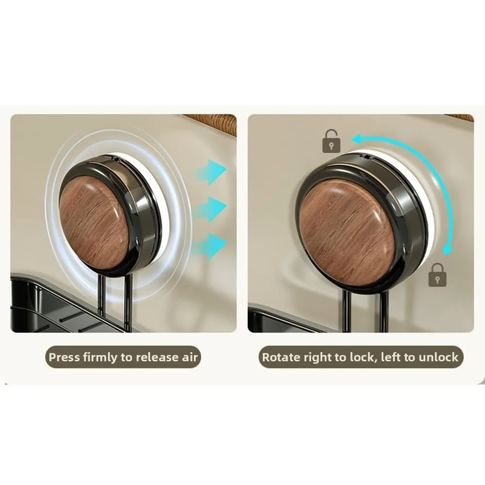 1/2 Layer Suction Cup Soap Dish Non-Slip Rust-Proof Self Draining Soap Holder Detachable Large Load Bearing Bathroom Soap Tray
1/2 Layer Suction Cup Soap Dish Non-Slip Rust-Proof Self Draining Soap Holder Detachable Large Load Bearing Bathroom Soap Tray