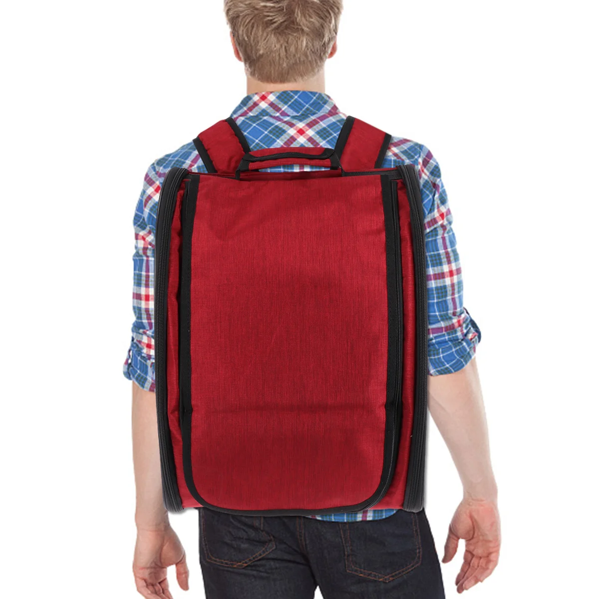 1pc Pet Backpack Outdoor Water Proof Canvas Travel Bag Portable Chest Backpack for Birds Parrots(Dark Red)
1pc Pet Backpack Outdoor Water Proof Canvas Travel Bag Portable Chest Backpack for Birds Parrots(Dark Red)