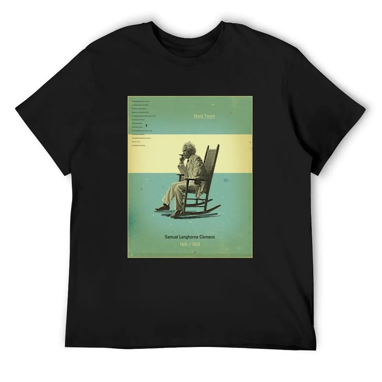 Mark Twain T-Shirt luxury t-shirt graphics shirts graphic tees rapper graphic tees plain black t shirts men
Mark Twain T-Shirt luxury t-shirt graphics shirts graphic tees rapper graphic tees plain black t shirts men