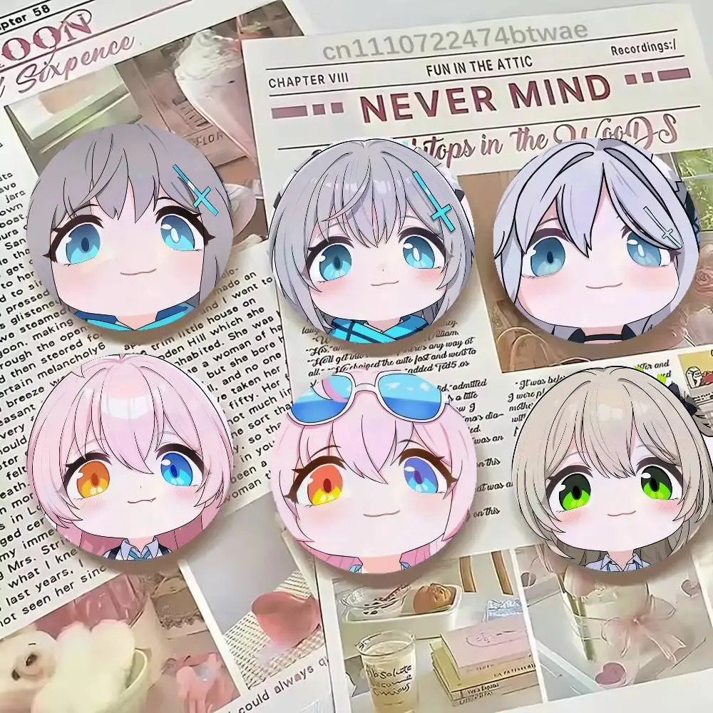 Blue Archive Abydos Cute Head 2 piece set Badges On Backpack Jacket Cartoon Round Brooches Acrylic Button Pins Collection Gifts
Blue Archive Abydos Cute Head 2 piece set Badges On Backpack Jacket Cartoon Round Brooches Acrylic Button Pins Collection Gifts