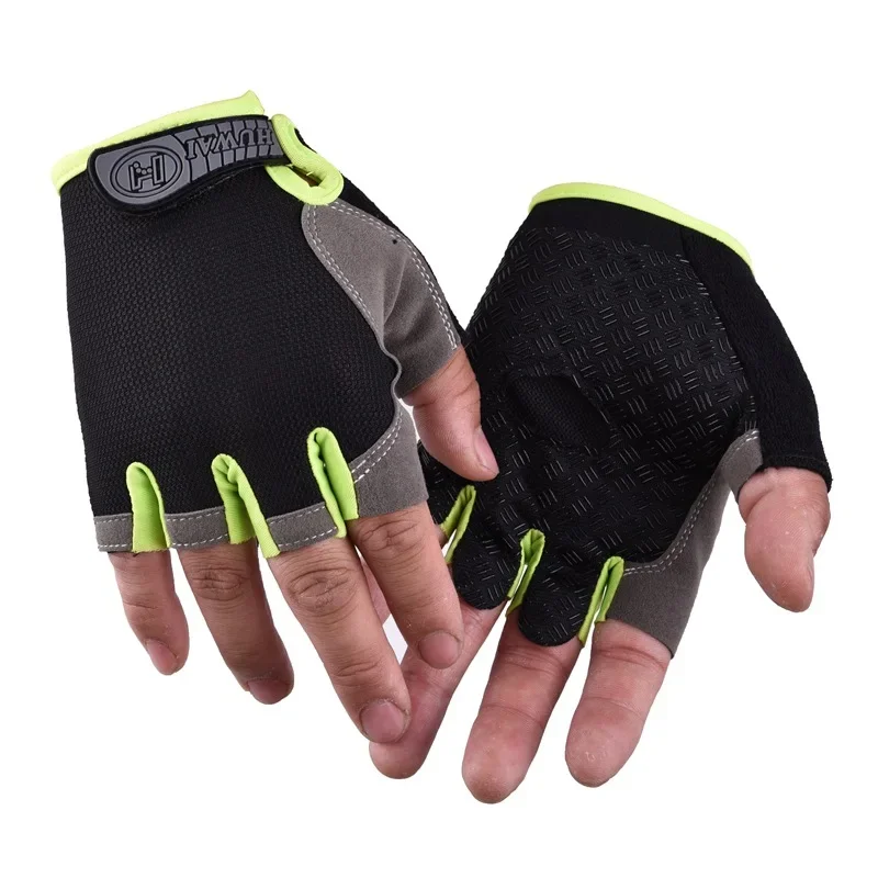 Half Finger Gloves Anti-Slip Anti-sweat Gym Fitness Fishing Cycling Gloves Outdoor Summer UV Protection Gloves Cycling Equipment
Half Finger Gloves Anti-Slip Anti-sweat Gym Fitness Fishing Cycling Gloves Outdoor Summer UV Protection Gloves Cycling Equipment