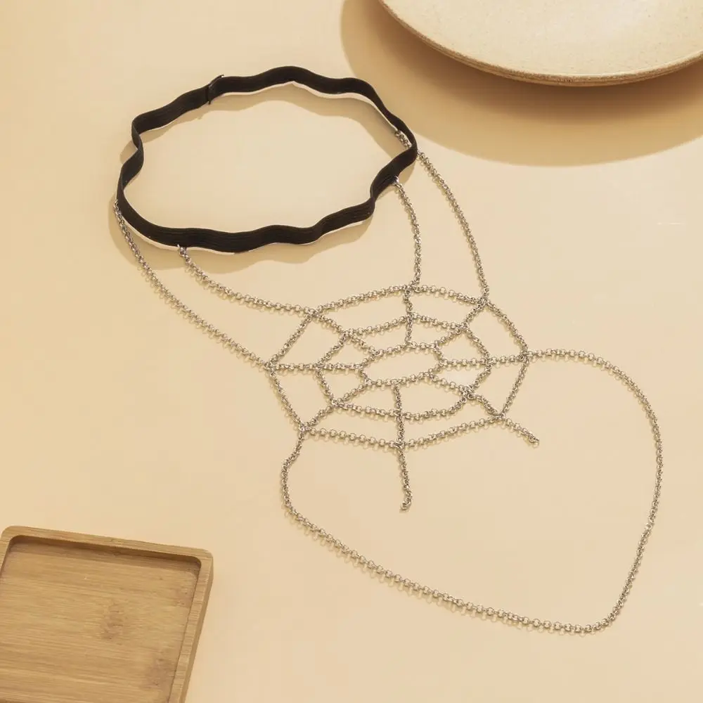 Сексуальная цепочка для тела в виде паутины с кисточками, украшение на грудь, серебряная цепочка на бедро с паутиной, аксессуар для Хэллоуина
Сексуальная цепочка для тела в виде паутины с кисточками, украшение на грудь, серебряная цепочка на бедро с паутиной, аксессуар для Хэллоуина