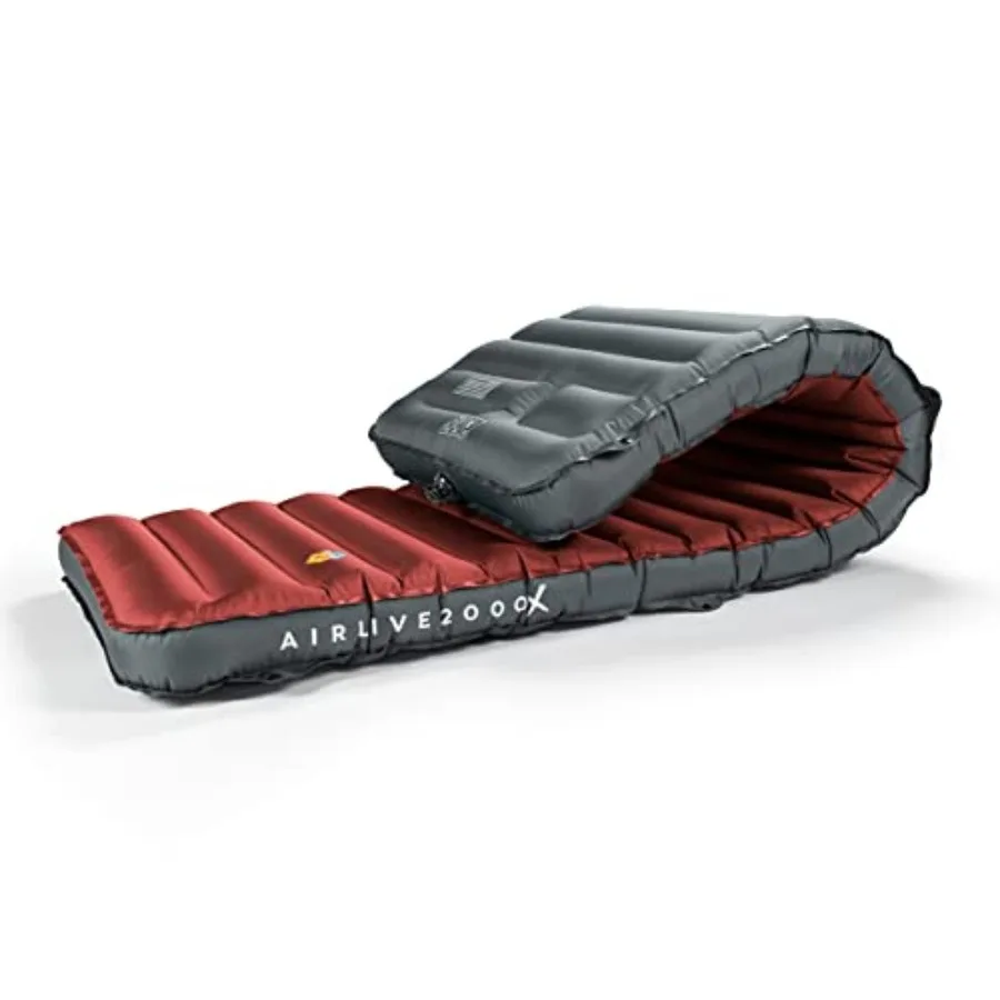 3D Wrapping Inflatable Camping Sleeping Pad with Built-in Pump, Extra Thick and Wide, Ultimate Comfortable Compact Camp Air Mat
3D Wrapping Inflatable Camping Sleeping Pad with Built-in Pump, Extra Thick and Wide, Ultimate Comfortable Compact Camp Air Mat