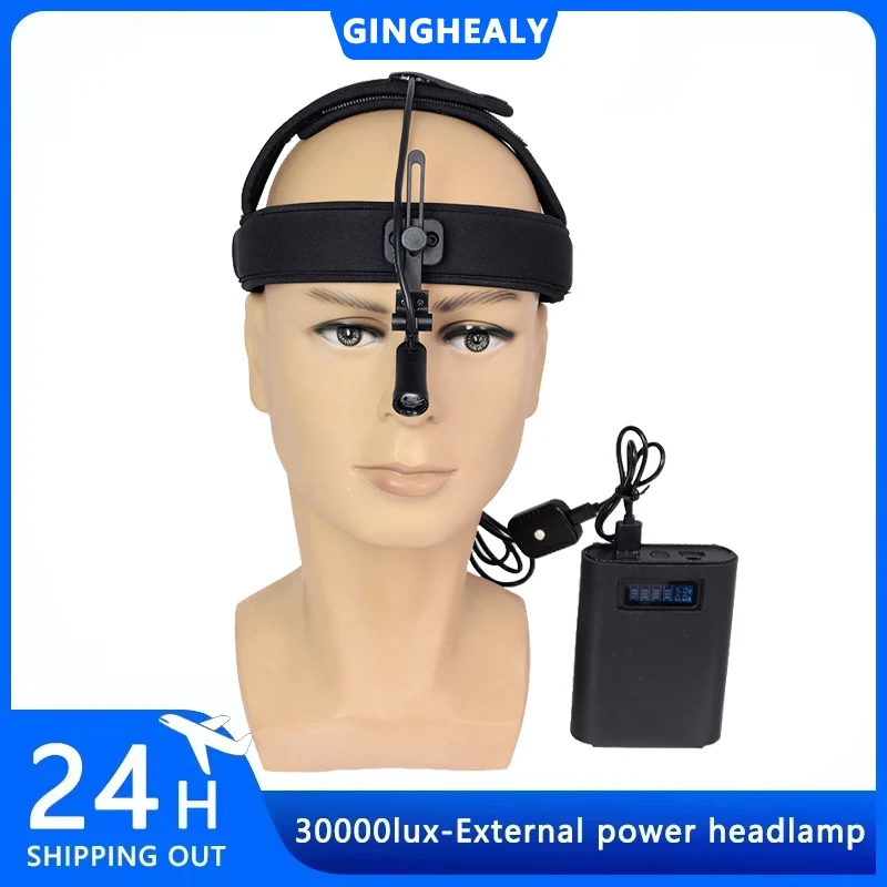 Ginghealy 3W LED headlight neck mounted battery head focus spotlight laboratory adjustable aperture 4-hour battery life 50000lux
Ginghealy 3W LED headlight neck mounted battery head focus spotlight laboratory adjustable aperture 4-hour battery life 50000lux