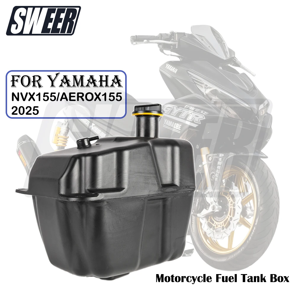 7.7L Motorcycle Oraiginal Engine Fuel Tank Compatible with Yamaha NVX155 AEROX155 2025 Motorcycle Fuel Gas Tank Large Capacity
7.7L Motorcycle Oraiginal Engine Fuel Tank Compatible with Yamaha NVX155 AEROX155 2025 Motorcycle Fuel Gas Tank Large Capacity