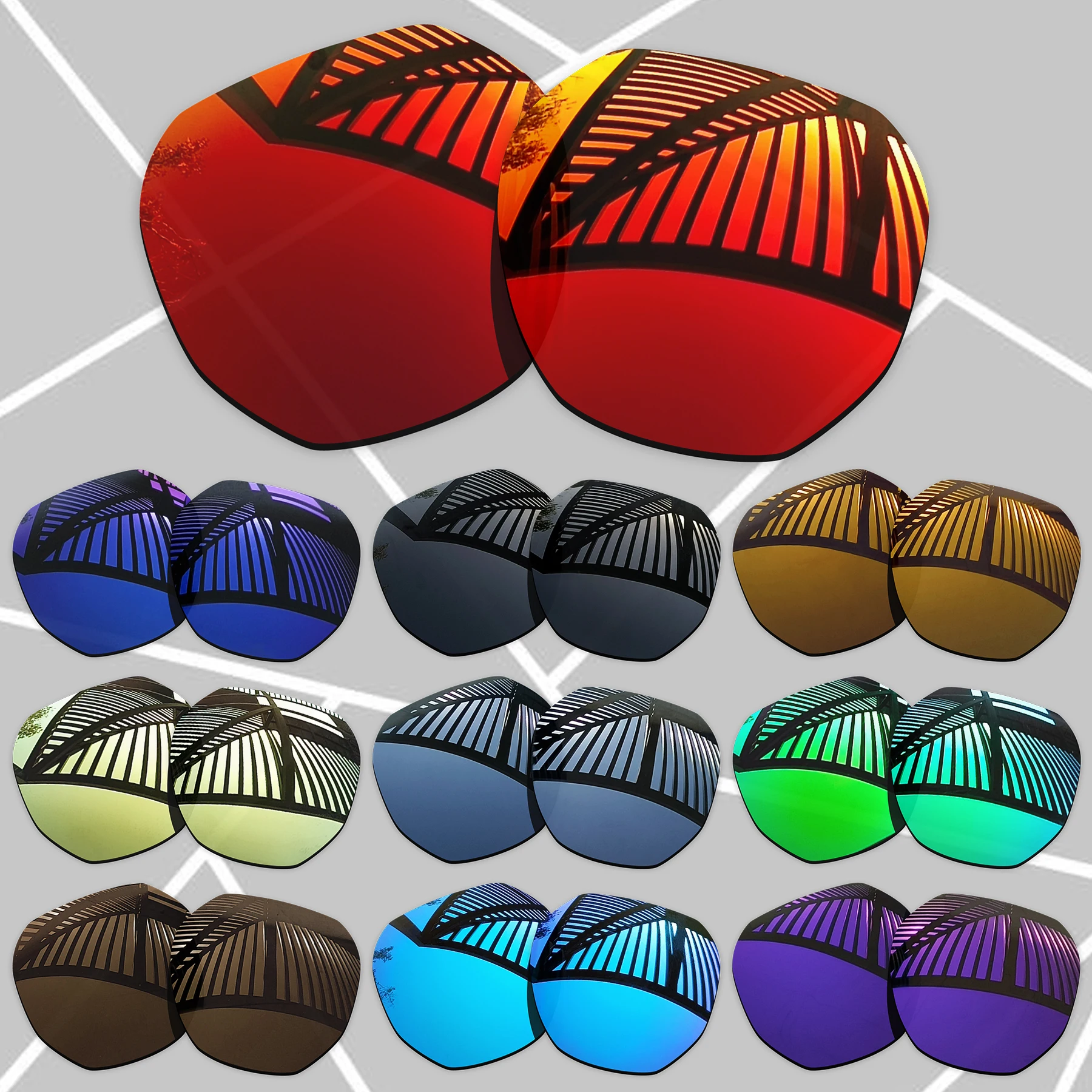 E.O.S Polarized Enhanced Replacement Lenses Compatible With COACH HC5134D-55 9363 55mm Sunglasses - Multiple Choice
E.O.S Polarized Enhanced Replacement Lenses Compatible With COACH HC5134D-55 9363 55mm Sunglasses - Multiple Choice