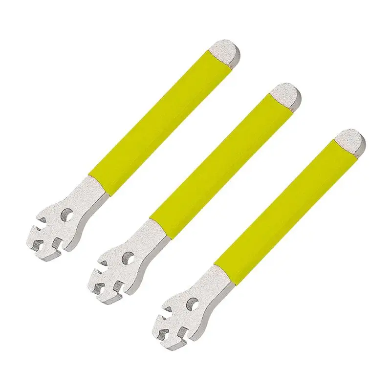 NEW HOT In Stock-3Pcs Mountain Bike Spoke Wrench Adjustment Corrector Installation Of Steel Spoke Cap Tool
NEW HOT In Stock-3Pcs Mountain Bike Spoke Wrench Adjustment Corrector Installation Of Steel Spoke Cap Tool