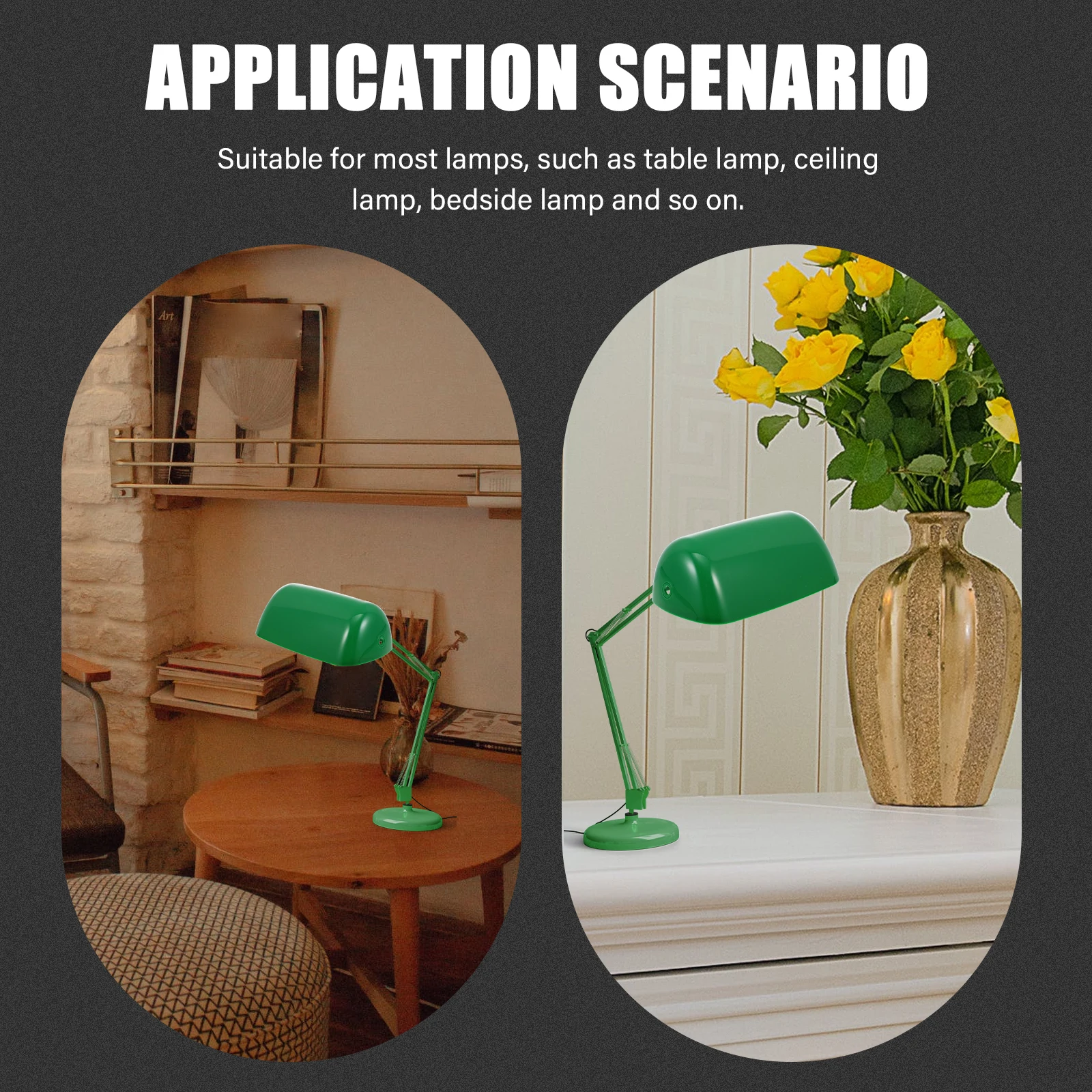 2Pcs Vintage Plastic Lampshade Durable Practical Home Table Light Cover Accessory
2Pcs Vintage Plastic Lampshade Durable Practical Home Table Light Cover Accessory