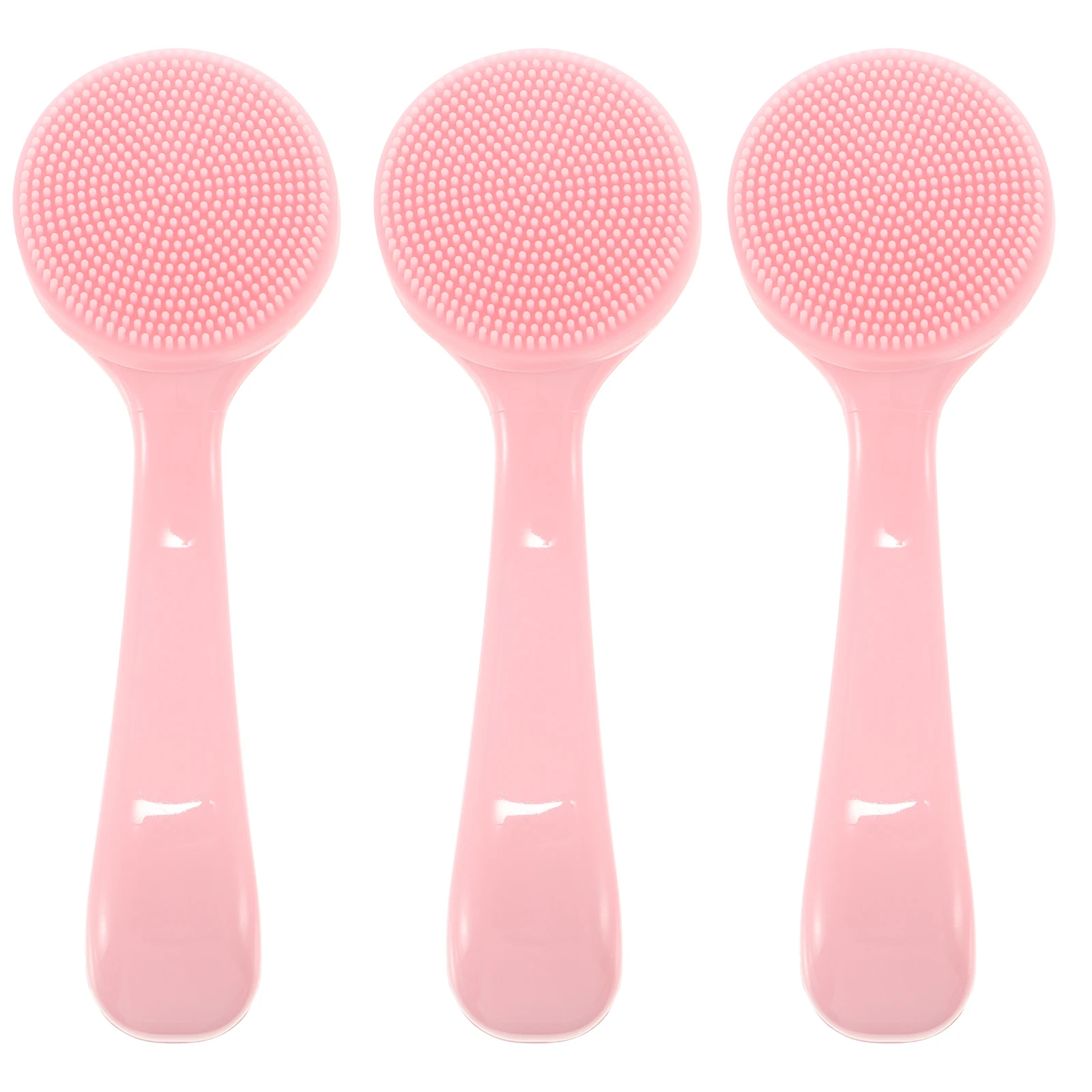 3pcs Face Brush Pink Silicone Cleaner Handheld Tools for Women Skin Washing Exfoliator Scrubber Facial Beauty Gadgets
3pcs Face Brush Pink Silicone Cleaner Handheld Tools for Women Skin Washing Exfoliator Scrubber Facial Beauty Gadgets