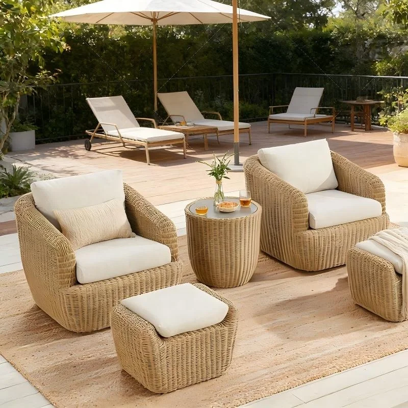 #Outdoor Wicker Furniture Set Dark Gray PE Rattan Cushions Hanging Egg Chair Round Side Table Weather Resistant Poolside Patio
#Outdoor Wicker Furniture Set Dark Gray PE Rattan Cushions Hanging Egg Chair Round Side Table Weather Resistant Poolside Patio