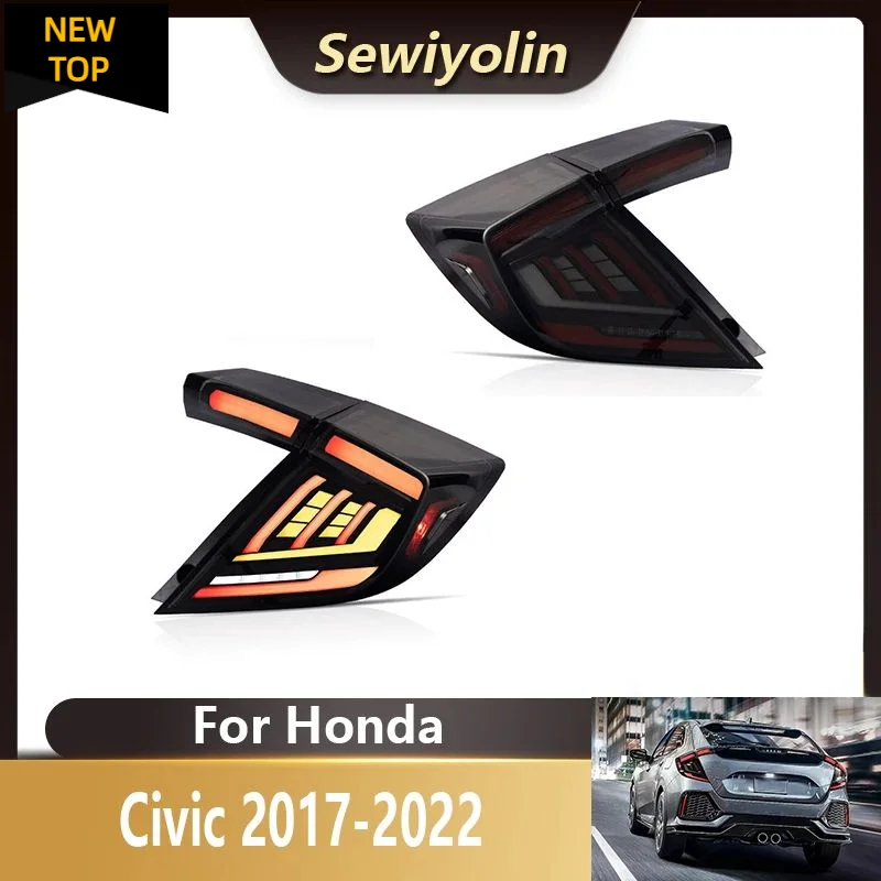 Автомобильные аксессуары, светодиодные задние фонари 10-го поколения для Honda Civic Hatchback 2017-2021, анимационные подключи и работай, дневные ходовые огни 12 В
Автомобильные аксессуары, светодиодные задние фонари 10-го поколения для Honda Civic Hatchback 2017-2021, анимационные подключи и работай, дневные ходовые огни 12 В