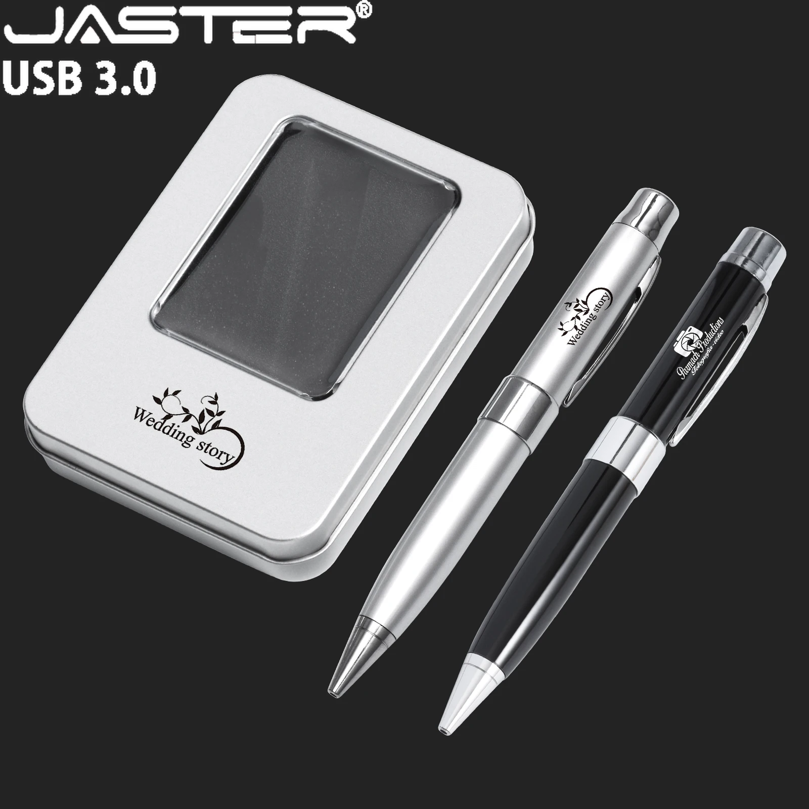 High speed USB 3.0 flash drive magic pen 128GB free custom logo ballpoint pen memory stick metal box U disk student teacher gift
High speed USB 3.0 flash drive magic pen 128GB free custom logo ballpoint pen memory stick metal box U disk student teacher gift