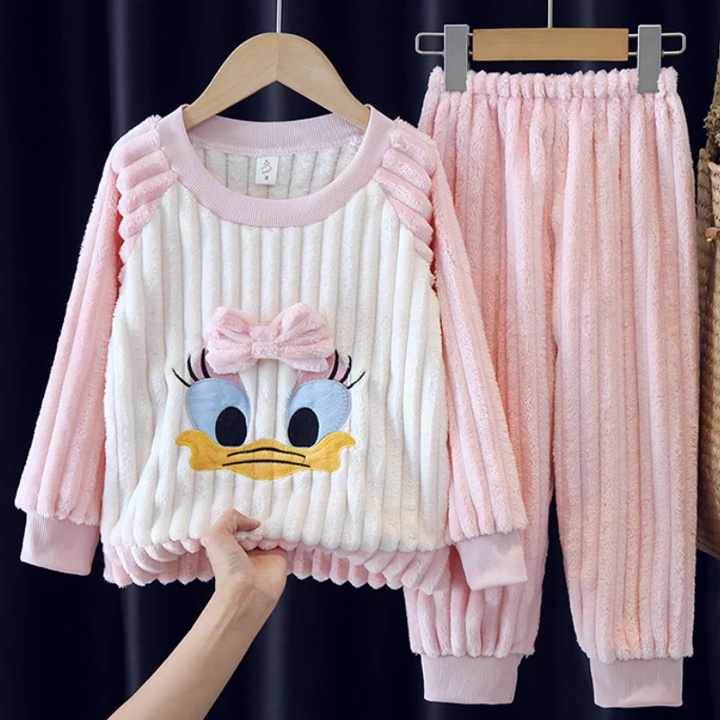 2Pcs Kids Pajamas Set Long-Sleeve Pants Cartoon Thick Warm Children's Sleepwear Comfortable Girl Winter Daily Sleepwear
2Pcs Kids Pajamas Set Long-Sleeve Pants Cartoon Thick Warm Children's Sleepwear Comfortable Girl Winter Daily Sleepwear