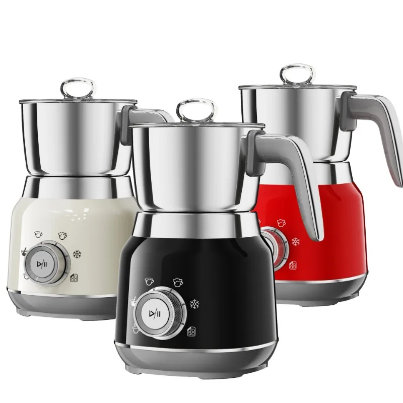 Полностью автоматический вспениватель молока — электрический пеногенератор для горячей и холодной воды для домашнего использования с кофе латте
Полностью автоматический вспениватель молока — электрический пеногенератор для горячей и холодной воды для домашнего использования с кофе латте