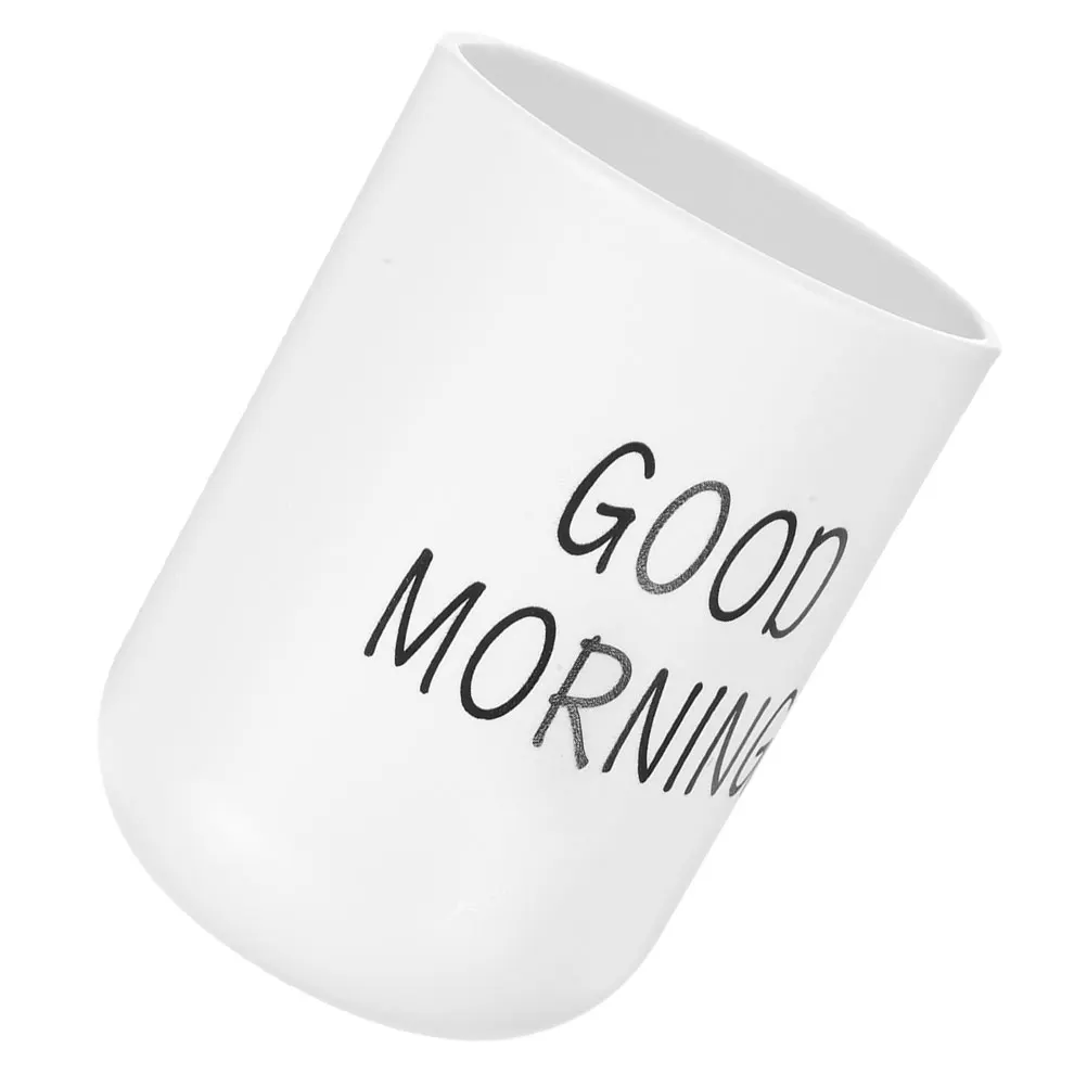 1pcs White Bathroom Cup Frosted Finish Minimalist Design Toothbrush Holder For Kids Makeup Brushes Travel Mug Plastic Rinse
1pcs White Bathroom Cup Frosted Finish Minimalist Design Toothbrush Holder For Kids Makeup Brushes Travel Mug Plastic Rinse