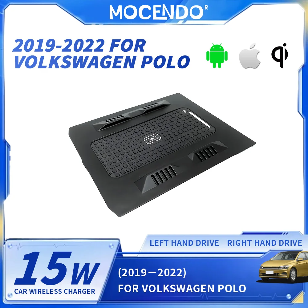 For Volkswagen Polo 2019-2022 Car Wireless Charger 15W Fast Charging Phone Holder Panel Pad Compatible with Multiple Models
For Volkswagen Polo 2019-2022 Car Wireless Charger 15W Fast Charging Phone Holder Panel Pad Compatible with Multiple Models