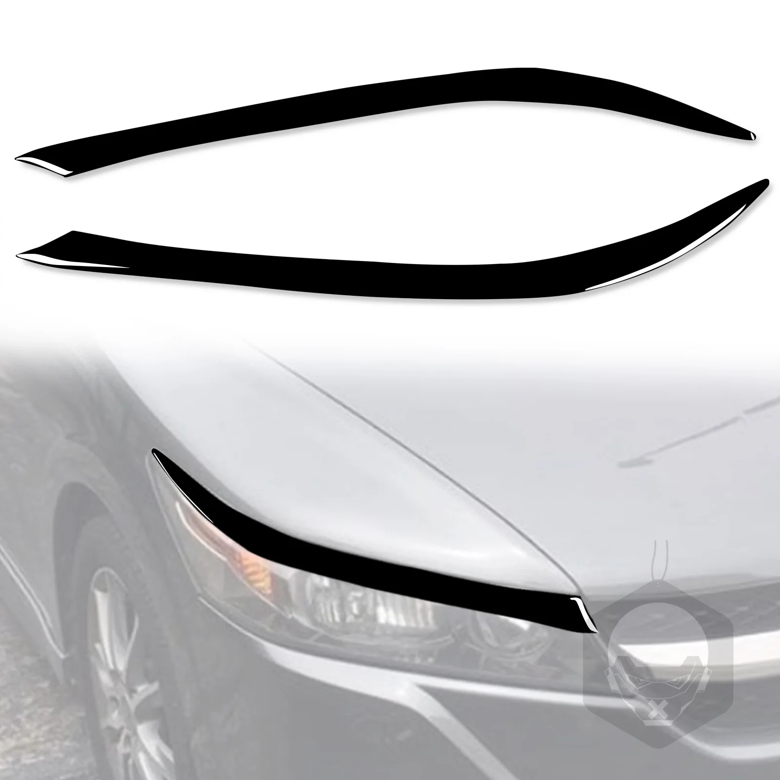 Piano Black Car Front Headlight Eyelid Eyebrow Cover Trim Sticker For Honda Stream 2006 2007 2008
Piano Black Car Front Headlight Eyelid Eyebrow Cover Trim Sticker For Honda Stream 2006 2007 2008