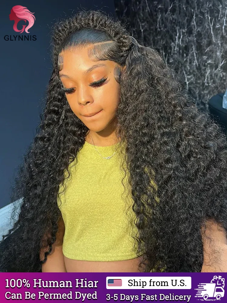 40Inch Deep Wave Frontal Wig Transparent 13x4 13x6 HD Lace Frontal Human Hair Wigs Curly Human Hair Lace Frontal Wigs For Women
40Inch Deep Wave Frontal Wig Transparent 13x4 13x6 HD Lace Frontal Human Hair Wigs Curly Human Hair Lace Frontal Wigs For Women