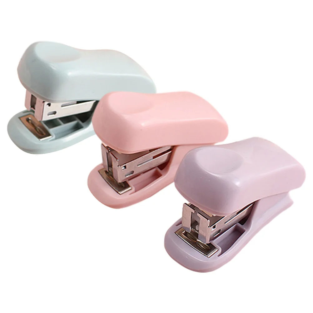 3pcs Handheld Mini Stapler Compact Desk Small Abs Aesthetic Stationery for Student Office Supplies Cute Plastic Manual
3pcs Handheld Mini Stapler Compact Desk Small Abs Aesthetic Stationery for Student Office Supplies Cute Plastic Manual