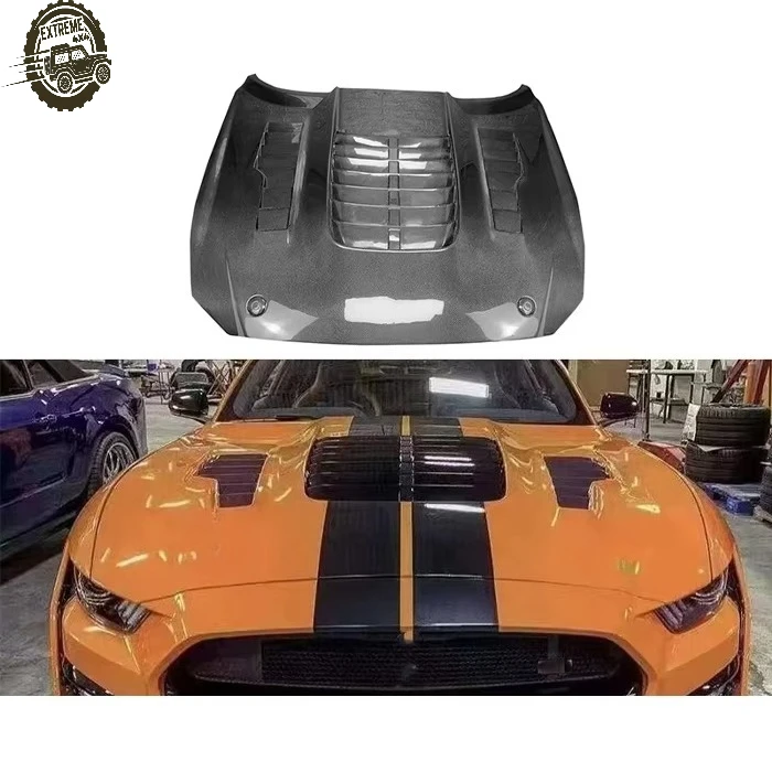New Carbon Fiber Engine Hoods for 2015-2017 Mustang Carbon Fiber Front Hood Car Hood
New Carbon Fiber Engine Hoods for 2015-2017 Mustang Carbon Fiber Front Hood Car Hood
