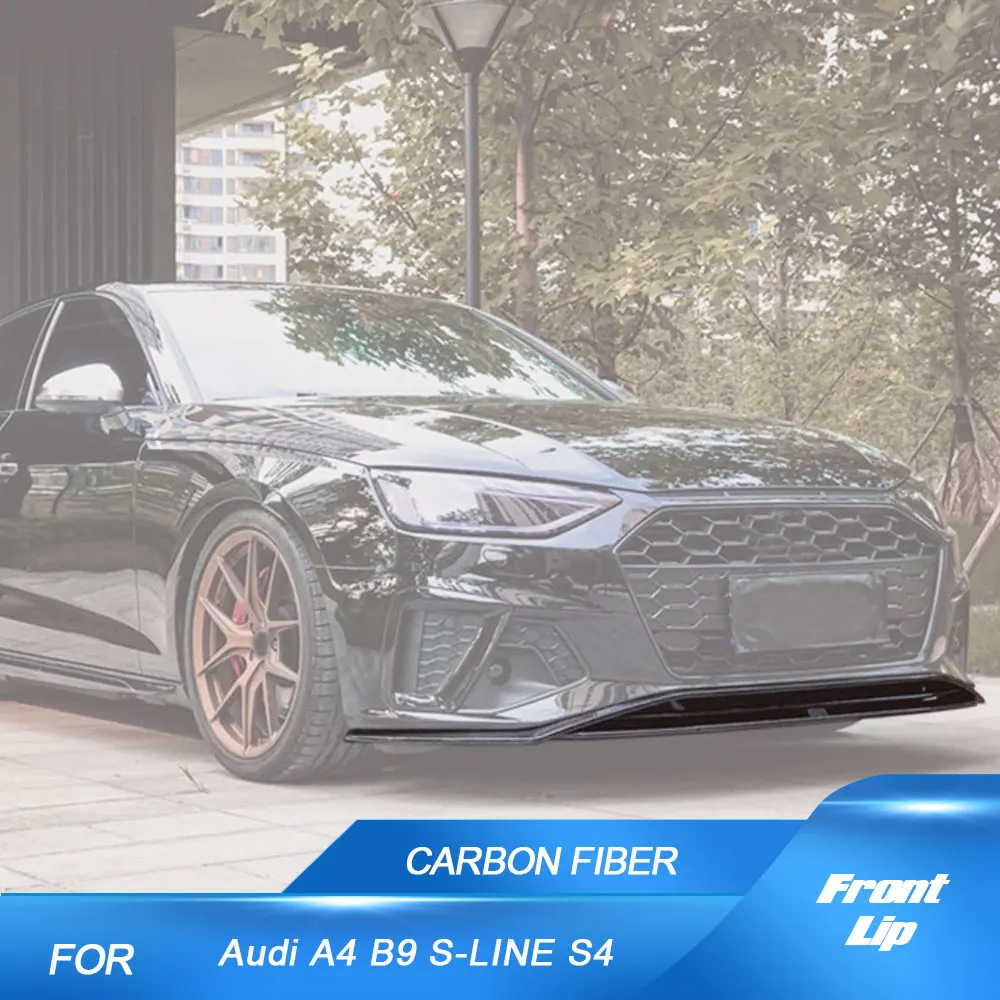 Car Front Lip Chin Spoiler For Audi A4 B9 S-LINE S4 Sedan 2020-2023 Car Front Bumper Splitters Real Carbon Fiber Lip
Car Front Lip Chin Spoiler For Audi A4 B9 S-LINE S4 Sedan 2020-2023 Car Front Bumper Splitters Real Carbon Fiber Lip