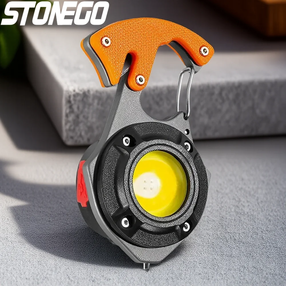 Перезаряжаемый портативный светодиодный фонарик, многофункциональный уличный аварийный автомобильный брелок с сильным магнитом, отвертка, молоток
Перезаряжаемый портативный светодиодный фонарик, многофункциональный уличный аварийный автомобильный брелок с сильным магнитом, отвертка, молоток