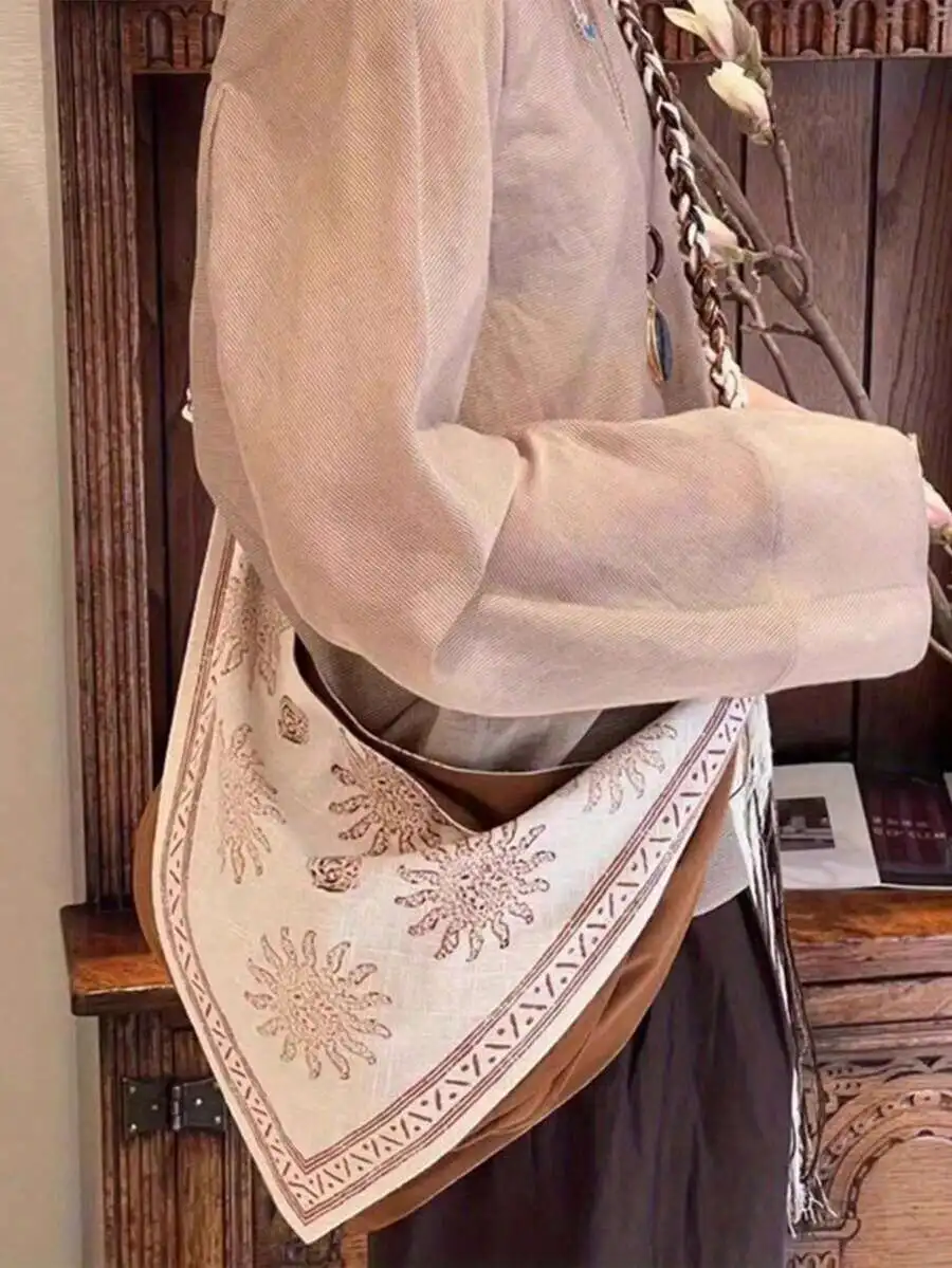 Linen Bohemian Style Crossbody Shoulder Bag For Women Large Capacity Lightweight
Linen Bohemian Style Crossbody Shoulder Bag For Women Large Capacity Lightweight