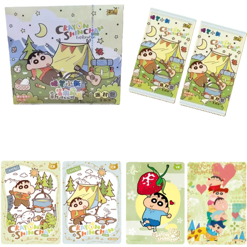 KAYOU Новая коллекция карточек «Аниме Крейон Шин-чан», четвертое издание, набор для вечеринок, детская коллекция, праздничный подарок
KAYOU Новая коллекция карточек «Аниме Крейон Шин-чан», четвертое издание, набор для вечеринок, детская коллекция, праздничный подарок