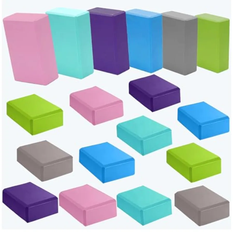 Foam Yoga Blocks for stretching and meditation: lightweight, non-slip, supportive; available in 6 colors
Foam Yoga Blocks for stretching and meditation: lightweight, non-slip, supportive; available in 6 colors
