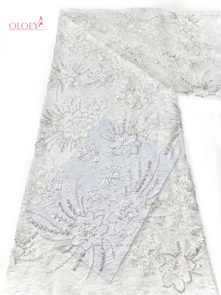 OLOEY French Sequins 3D Lace Fabric African High Quality Embroidered Nigerian Tulle Net for Sewing Party
OLOEY French Sequins 3D Lace Fabric African High Quality Embroidered Nigerian Tulle Net for Sewing Party