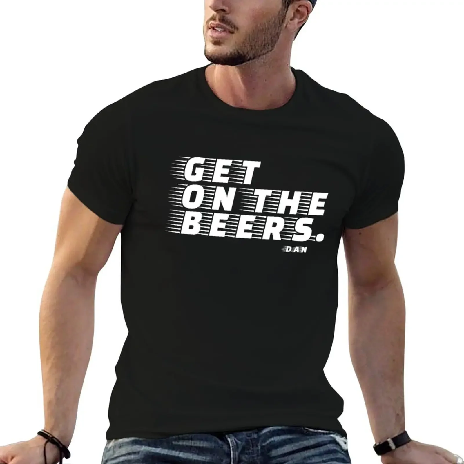 Get on the beers. Dan Andrews. Classic T-Shirt plus size tops customs design your own heavyweight t shirts for men
Get on the beers. Dan Andrews. Classic T-Shirt plus size tops customs design your own heavyweight t shirts for men