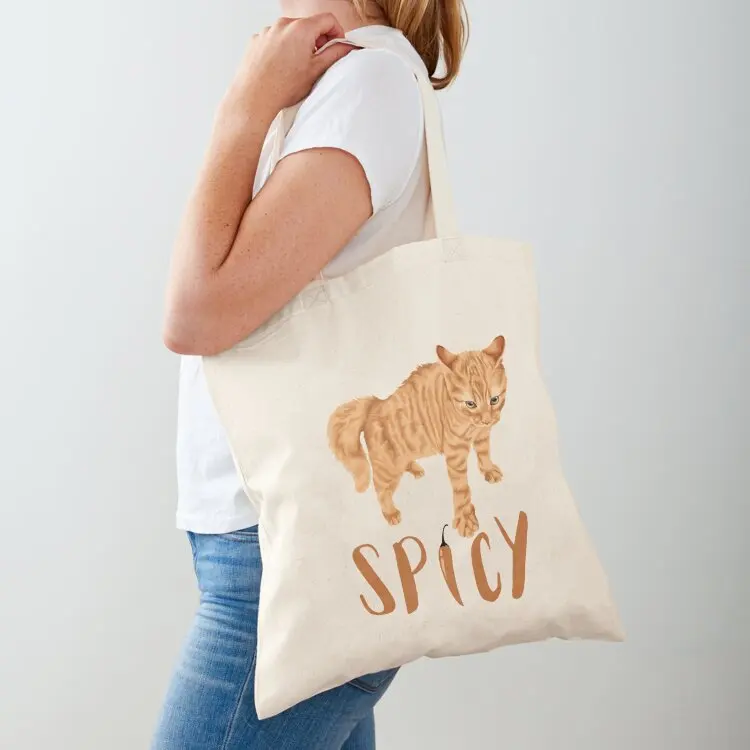 Spicy Boi Ginger Cat Tote Bag shopping cart bags bag for beach tote bag canvas Women's tote
Spicy Boi Ginger Cat Tote Bag shopping cart bags bag for beach tote bag canvas Women's tote