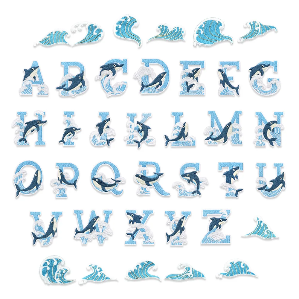 Cotton Whales Letters Waves Embroidery Patches DIY Backpack Hat Shirt Iron on Patches Craft Decor Repair Cloth Sticker Sewing
Cotton Whales Letters Waves Embroidery Patches DIY Backpack Hat Shirt Iron on Patches Craft Decor Repair Cloth Sticker Sewing