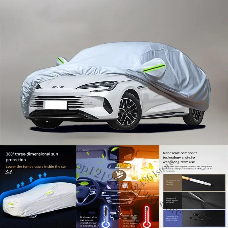 For BYD Seal Auto Anti snow Anti dust Anti-uv Anti peeling paint And Anti Rainwater 210t car cover Car cover protection
For BYD Seal Auto Anti snow Anti dust Anti-uv Anti peeling paint And Anti Rainwater 210t car cover Car cover protection