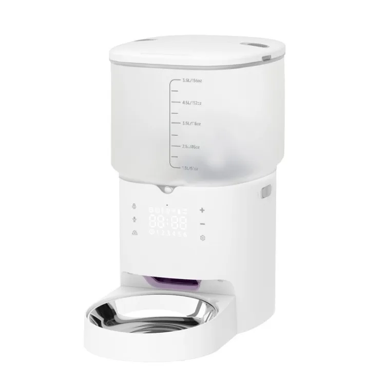 Автоматическая умная кормушка для животных с управлением по ключу, дозатор корма на 6 л с таймером для кошек, из АБС-пластика и нержавеющей стали 304, для использования в помещении/на улице
Автоматическая умная кормушка для животных с управлением по ключу, дозатор корма на 6 л с таймером для кошек, из АБС-пластика и нержавеющей стали 304, для использования в помещении/на улице