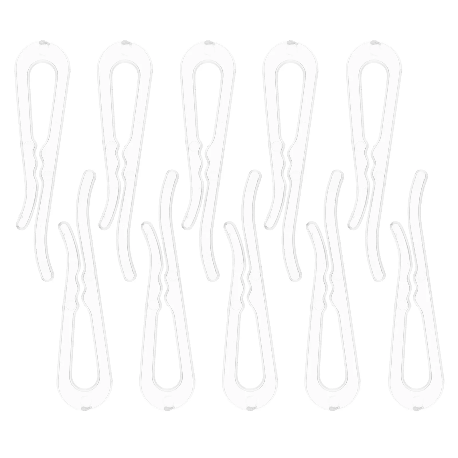 100Pcs Transparent Shirt Clips Multi Use Plastic Sock Clip for Drying Small Clothes Towels Scarves Gloves Convenient Home Tool
100Pcs Transparent Shirt Clips Multi Use Plastic Sock Clip for Drying Small Clothes Towels Scarves Gloves Convenient Home Tool
