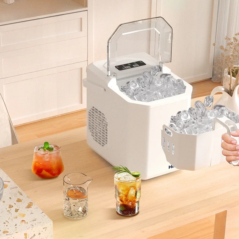 Commercial Ice Maker, Small Automatic Intelligent Low-Power Ice Maker for Household, Dormitory and Students.
Commercial Ice Maker, Small Automatic Intelligent Low-Power Ice Maker for Household, Dormitory and Students.