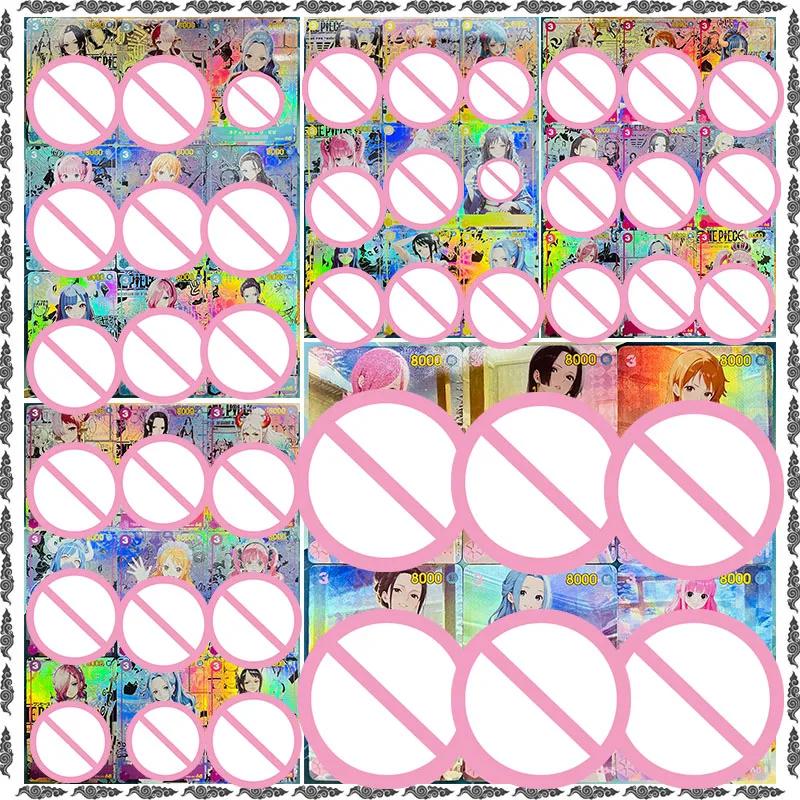 Anime ONE PIECE DIY ACG Game Nami Hancock Robin Reiju Vivi Uta Yamato Perona Ulti Collectible Cards Toys for Men Birthday Gift
Anime ONE PIECE DIY ACG Game Nami Hancock Robin Reiju Vivi Uta Yamato Perona Ulti Collectible Cards Toys for Men Birthday Gift