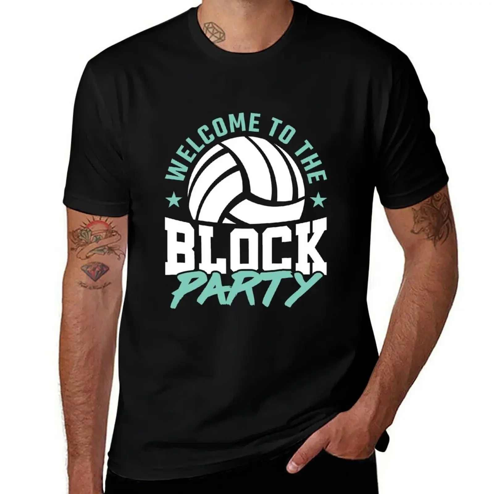 Welcome to the Block Party Volleyball Middle T-Shirt summer 2025 cotton man t-shirts shirts men
Welcome to the Block Party Volleyball Middle T-Shirt summer 2025 cotton man t-shirts shirts men