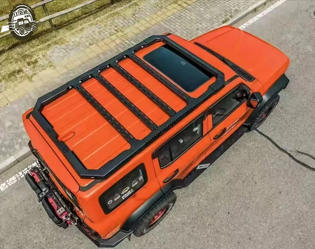 The Tank 300 Roof Rack Is Made of Steel and Aluminum Alloy, Sturdy, Reliable and Resistant to Deformation
The Tank 300 Roof Rack Is Made of Steel and Aluminum Alloy, Sturdy, Reliable and Resistant to Deformation