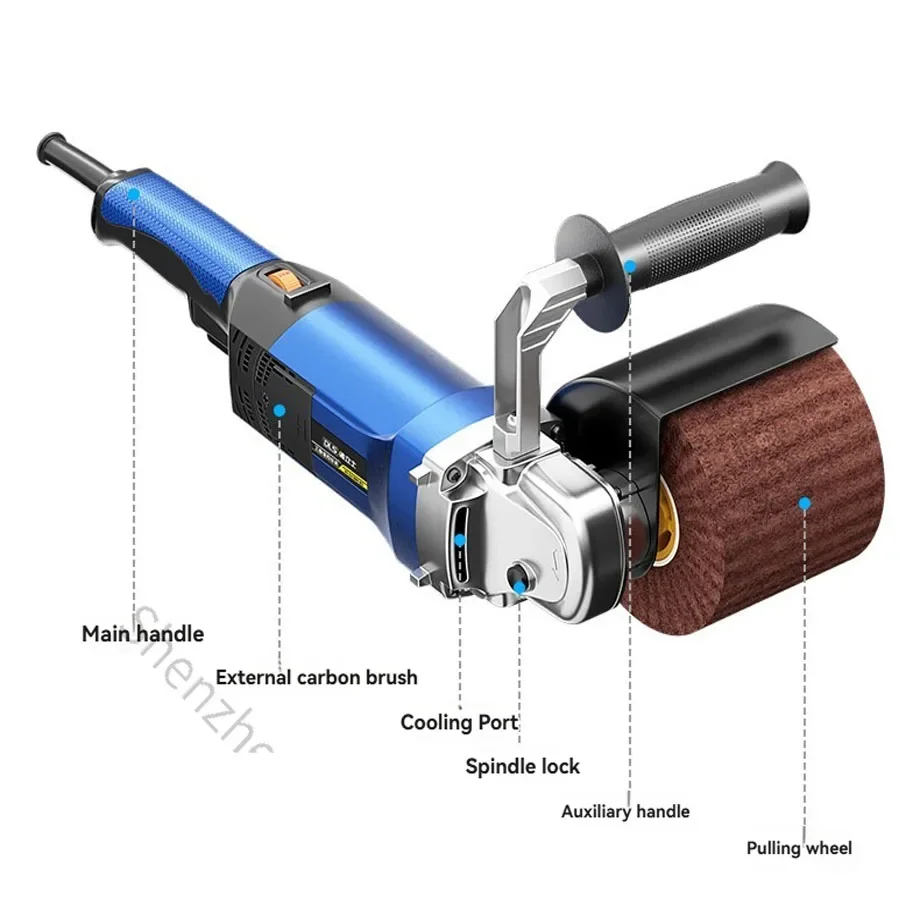 Electric Flat Surface Polisher/Sander – 6200W Industrial-Grade Polisher – Portable Stainless Steel Metal Burnisher/Finisher
Electric Flat Surface Polisher/Sander – 6200W Industrial-Grade Polisher – Portable Stainless Steel Metal Burnisher/Finisher